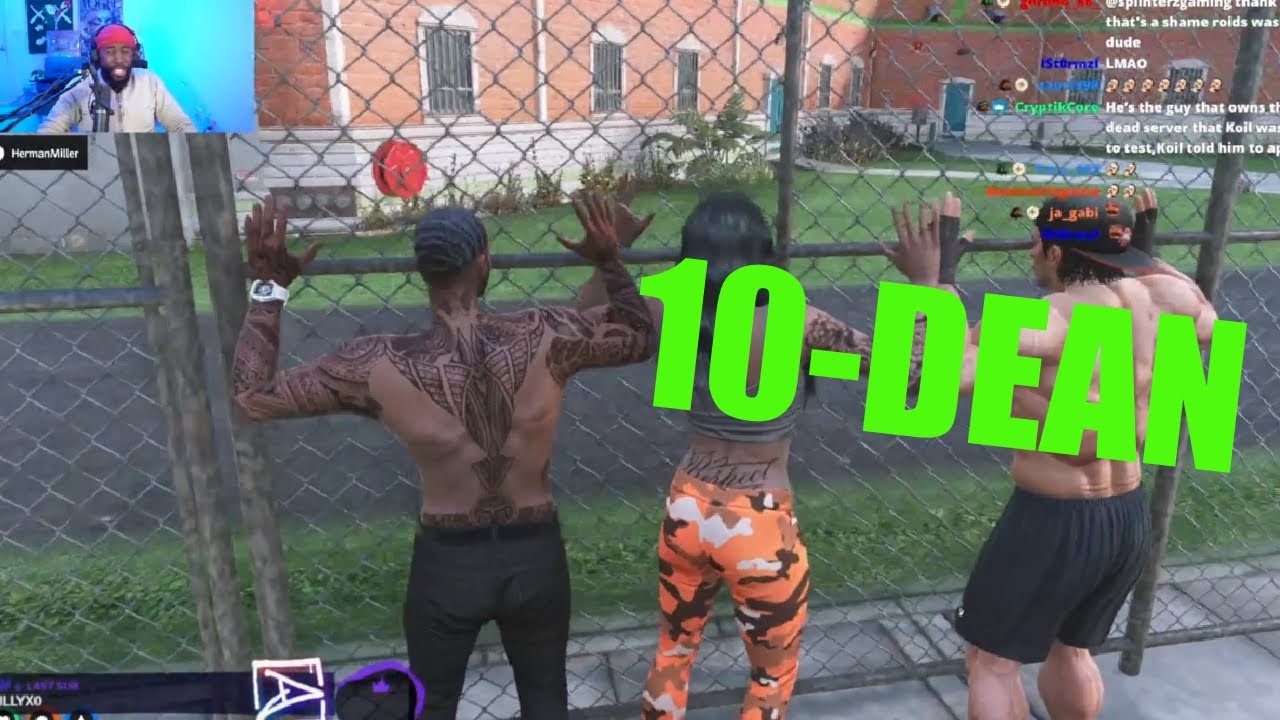 DEAN'S Best Moments in Prison | Mandem GTA RP NoPixel