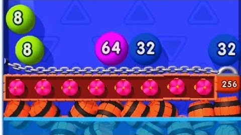 Hard Level 127 Complete - Bubble Buster 2048 Gameplay