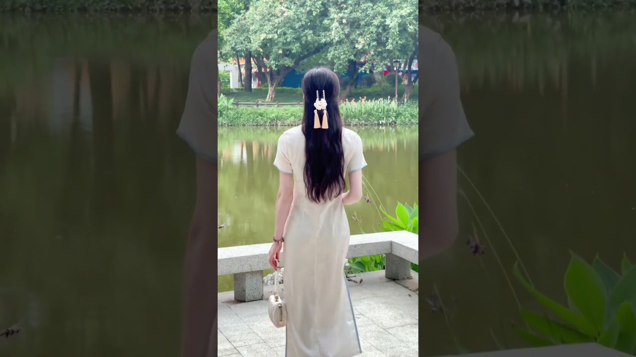 Pondside Pose & Greenery 