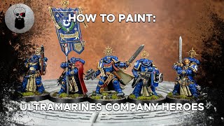 Contrast+ How to Paint: Ultramarines Company Heroes