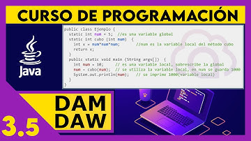 JAVA: Variables locales y globales ☕ DAM - DAW