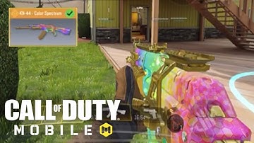 *NEW* KN-44 “Color Spectrum” Colour Change Gameplay in COD Mobile!