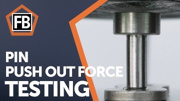 FB Leaf Chain Lab l Pin Push Out Force Testing Machine