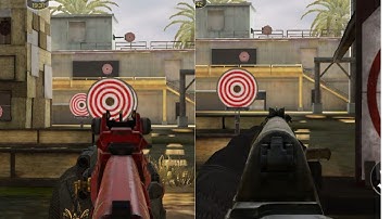 comparison iron sights Normal As val vs As val Red action