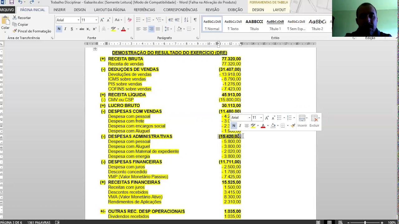 Como Fazer O DRE Demonstrativo Do Resultado Do Exerc cico YouTube