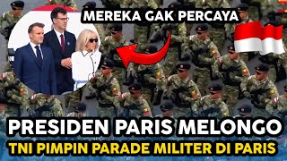 BIKIN BANGGA‼️ TNI PIMPIN PARADE MILITER DUNIA, NAMA INDONESIA MENGGEMA DI PARIS!