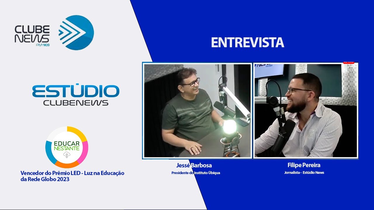 Jornalista Jessé Barbosa fala sobre a conquista do prêmio LED