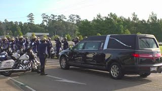 Louisiana State Trooper George Baker laid to rest