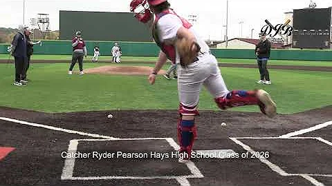 Catcher Ryder Pearson Hays High School Class of 2026