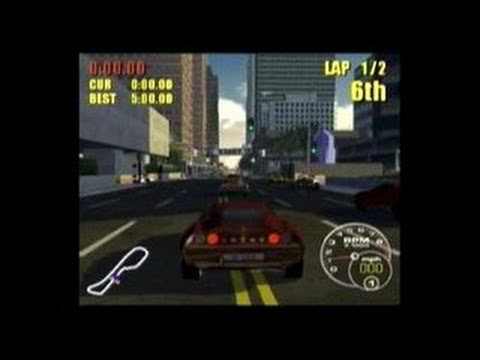 Supercar Street Challenge PlayStation 2 Gameplay