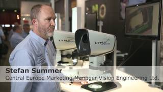 Das neue Lynx EVO okularloses Stereomikroskop auf der Control 2015