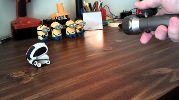 Tankbot IR controller with Picaxe 08M2