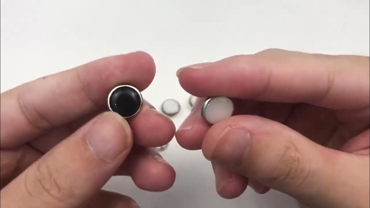 prong snap button 0629 YouTube