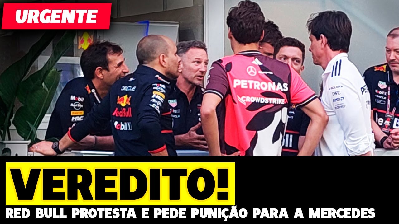 🚨Urgente: Red Bull Protesta E Pede Punição Para Russell E Alteração | Fórmula 1| Gp Em Casa