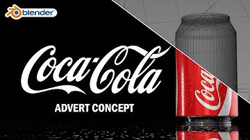 Coca-Cola Commercial - Blender 2.9 Product Animation, rendered with Cycles