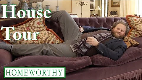 HOUSE TOUR | Walker Ward Wanders through Chateau in Upstate New York with European Antiques