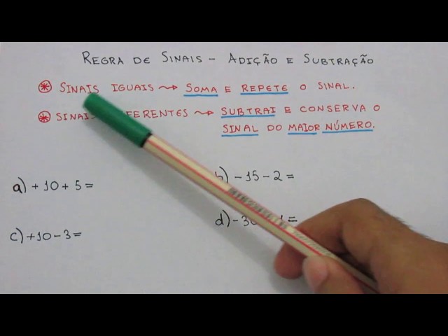 ⏱ TRUQUE DA REGRA DOS SINAIS PARA MULTIPLICAÇÃO E DIVISÃO 👉 Minuto  Matemática 