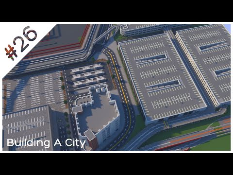 Building A City #26 (S2) // The Airport (Part 2) // Minecraft Timelapse