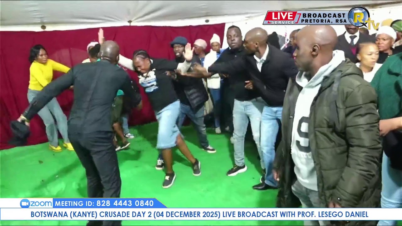 BOTSWANA (KANYE) CRUSADE DAY 2 (04 DECEMBER 2025) LIVE BROADCAST WITH PROF. LESEGO DANIEL PART 1