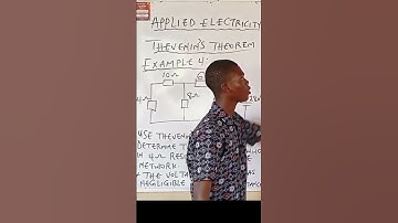Thevenin Theorem: Circuit Analysis.#theveninstheorem #dccircuits #electricalengineering # #education