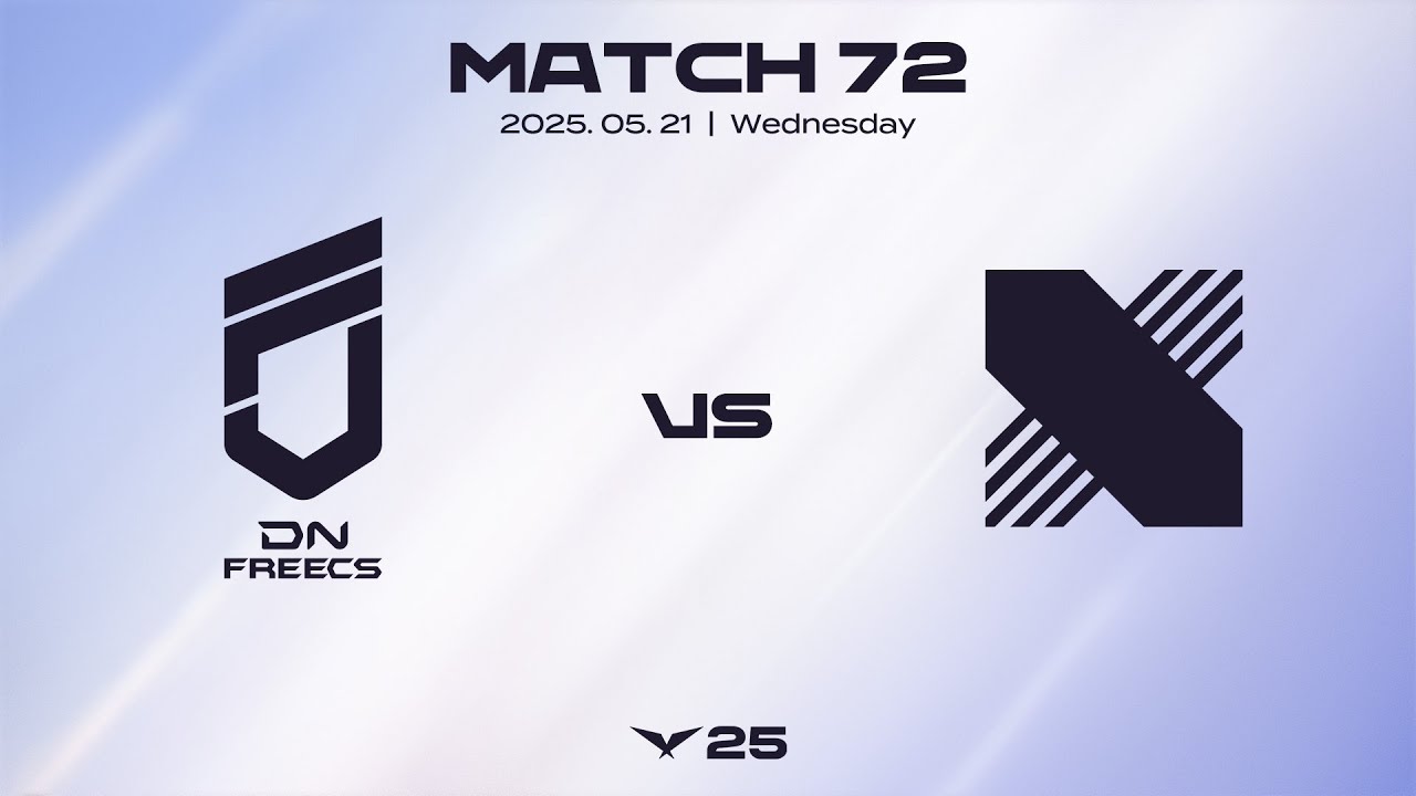 DNF vs DRX | 매치 72 하이라이트 | 05.21 | 2025 LCK