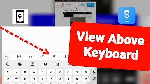 View Always on the top Above Keyboard | Layout above Keyboard | Tutorial Sketchware-