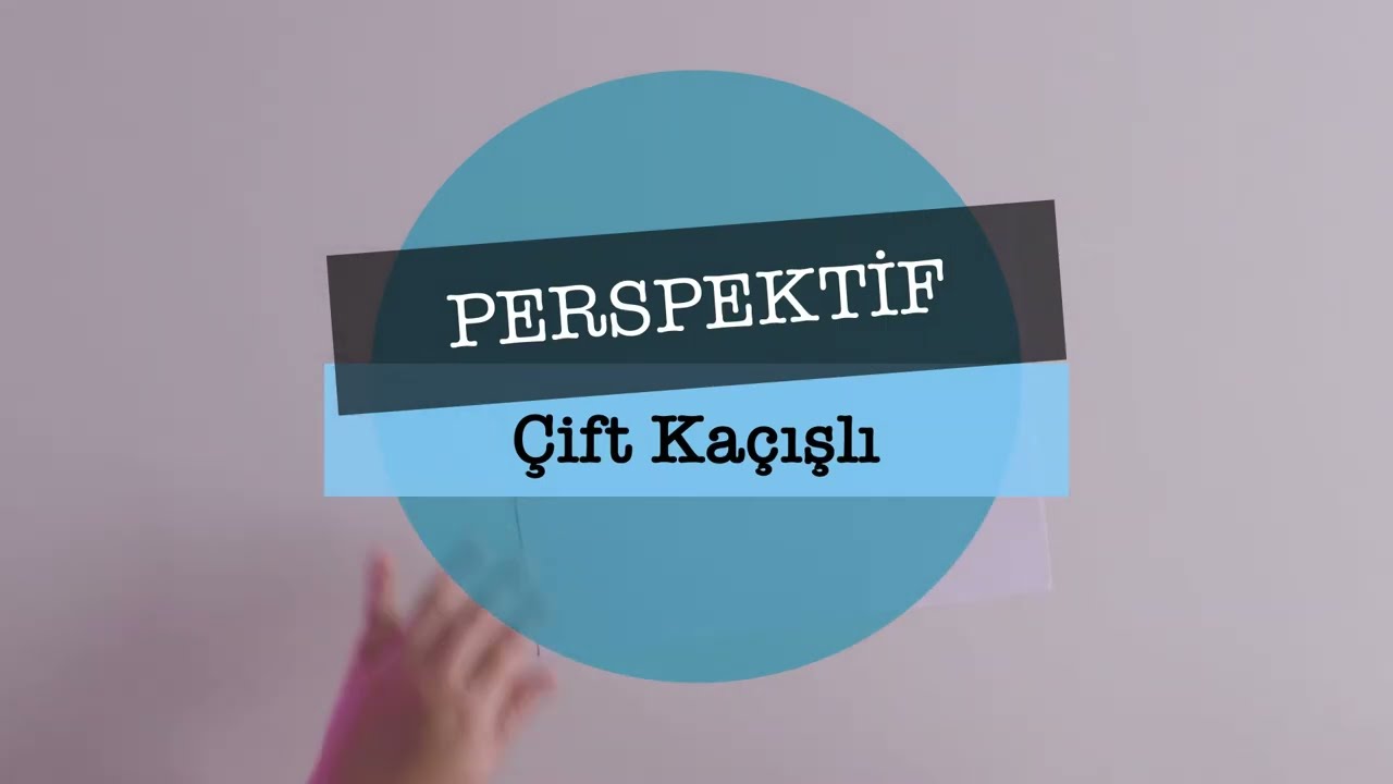 How to Draw Two Point Perspective | Çift Kaçışlı Perspektif Nasıl Çizilir #3