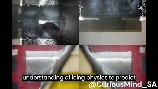 Ice Build up Study:Time lapse #icewing #icebuildup #SIDRM #techstudy #aircrafticing #nasa #timelapse
