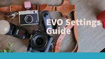 Fujifilm Instax Mini EVO: My Settings and Print Guide