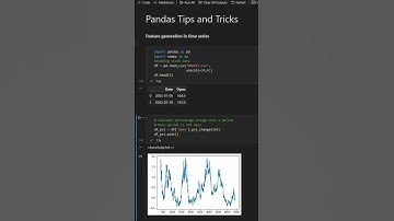 Enrich time series with features using pandas.