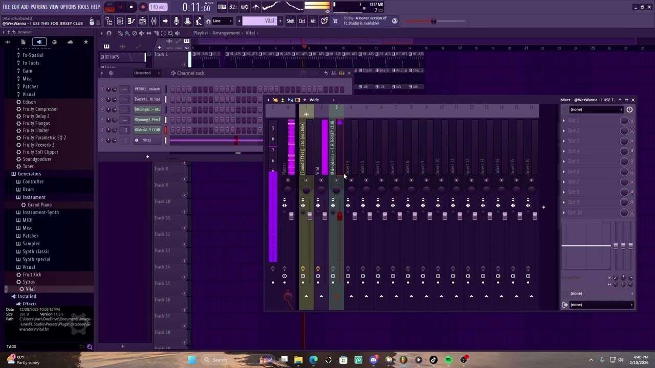 watch a bandlab user make a beat in FL studio for the first time.