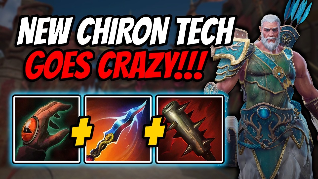 NEW CHIRON TECH makes him S-TIER in SMITE 2 JOUST
