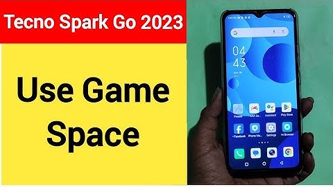 How to use game space, Tecno Spark Go 2023 me game turbo on kaise kare