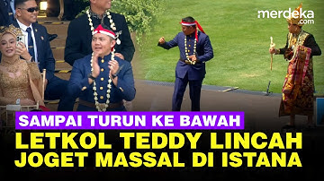 Lincah Letkol TNI Teddy Joget 