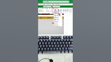 Automatically cell Border Excel short cut #viral #excel #computer #trends