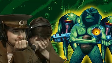 The First Terror Mission TFTD Disaster Mission | Yogscast Lewis and Ben Save the World Highlight