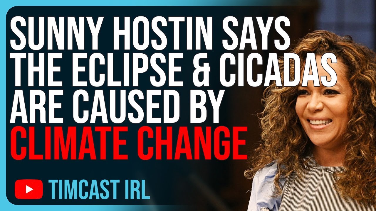 Sunny Hostin Says The Eclipse Is Caused By Climate Change, The View SCRAMBLES To Correct Her, MORONS
