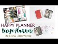 Happy Planner Recipe Planner Kit Unboxing, Comparison + Flipthrough | MAMBI | At Home With Quita