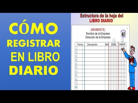 Vídeo: Com Fer Una Entrada Al Llibre De Treball Sobre La Transferència