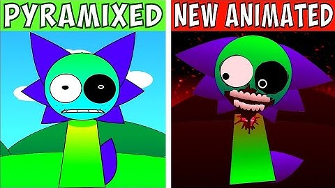 Incredibox Sprunki Pyramixed But Animated New Version - Normal Vs Horror Versions