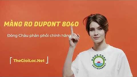 Màng RO Dupont áp cao 8040, BW30-400/34 Dupont Filmtech USA | RO dupont 8040 áp cao là bao nhiêu