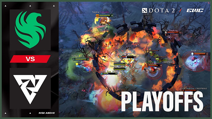 SEMI-FINAL! TUNDRA vs FALCONS - HIGHLIGHTS - Dota 2 at EWC 25