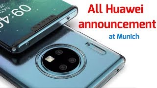 HUAWEI Mate 30 Series Global Launch Event Live from Munich