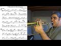 Polka Dots and Moonbeams - trumpet theme tutorial