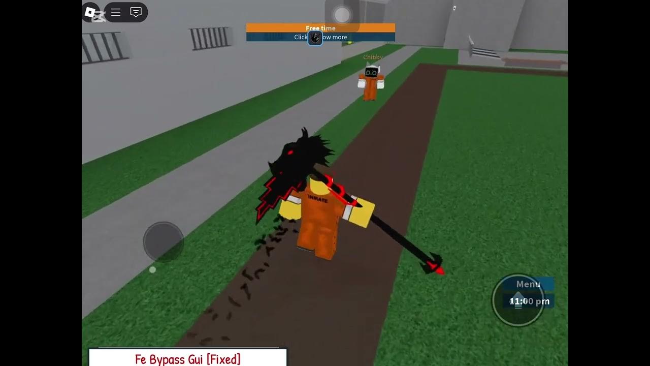  fe prison life fe bypass roblox youtube