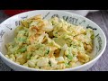 Yummy Egg Recipe that’s So Easy! Chinese Egg Stir Fry w/ Cabbage 中式白菜炒蛋 Chinese Scrambled Egg Recipe