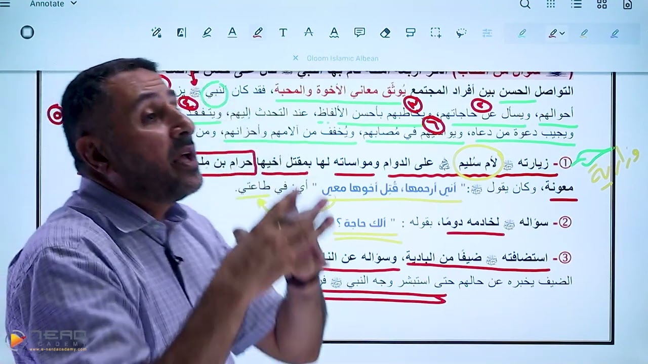 الهدي النبوي في الحديث النبوي الشريف (العلوم الإسلامية )