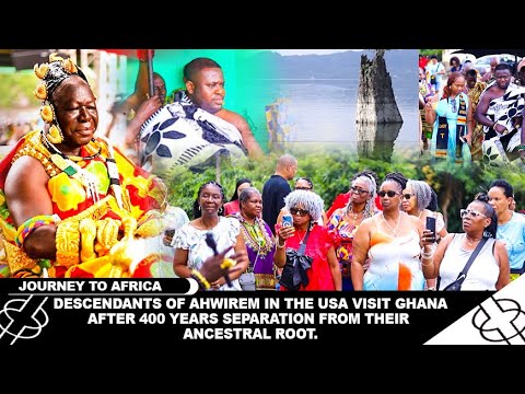 DESCENDANT OF AHWIREN IN THE USA VISIT GHANA AFTER 400 YEARS SEPARATION FROM THEIR ANCESTRAL ROOT