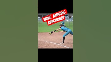 🥎 GEWELDIG! Waanzinnige reflexen van de 3B! #shorts #fyp #softbal