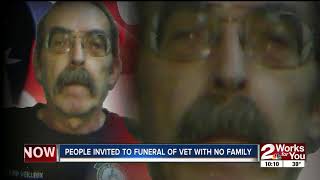 People invited to funeral of Oklahoma veteran with no family
